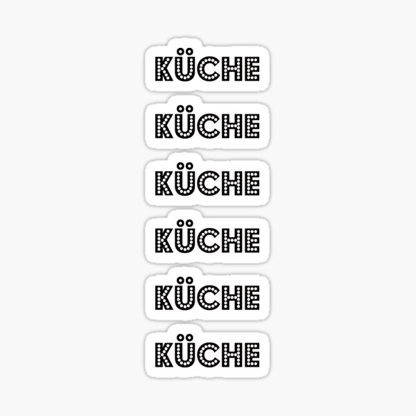 Artikelvorschau, Küche Markierung für Dinge für die Küche entworfen und verkauft von Umzugshelfer.