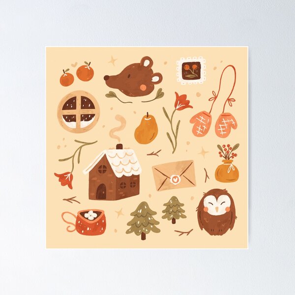 Item preview, Garabatos de invierno designed and sold by ohjessmarie.