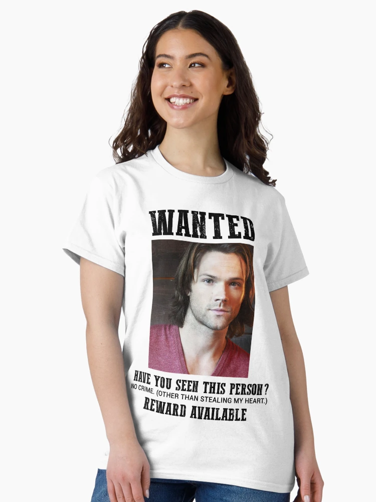 Imagen 3 de 7, Camiseta clásica con la obra querido: jared padalecki, diseñada y vendida por Aline Moral.