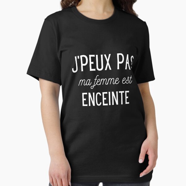 Aperçu de l'œuvre J'peux pas ma femme est Enceinte Annonce de grossesse Papa créée et vendue par Niko Samuel.