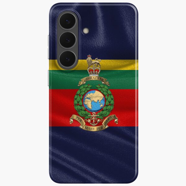 Item preview, Royal Marines - Insignia RM sobre Royal Marine Flag designed and sold by Serge Averbukh Art Studio.