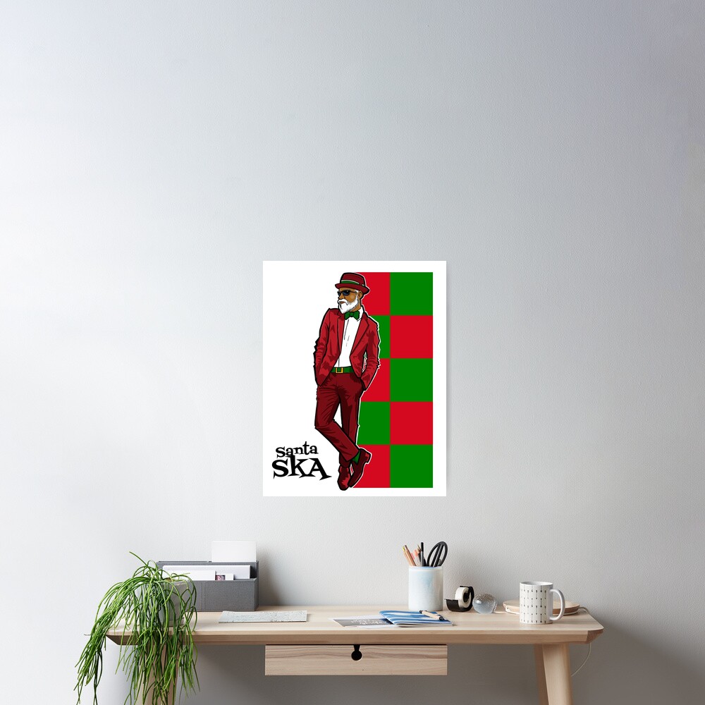 Vista previa del artículo con la obra «Póster», diseñado y vendido por TheHawksAerie.