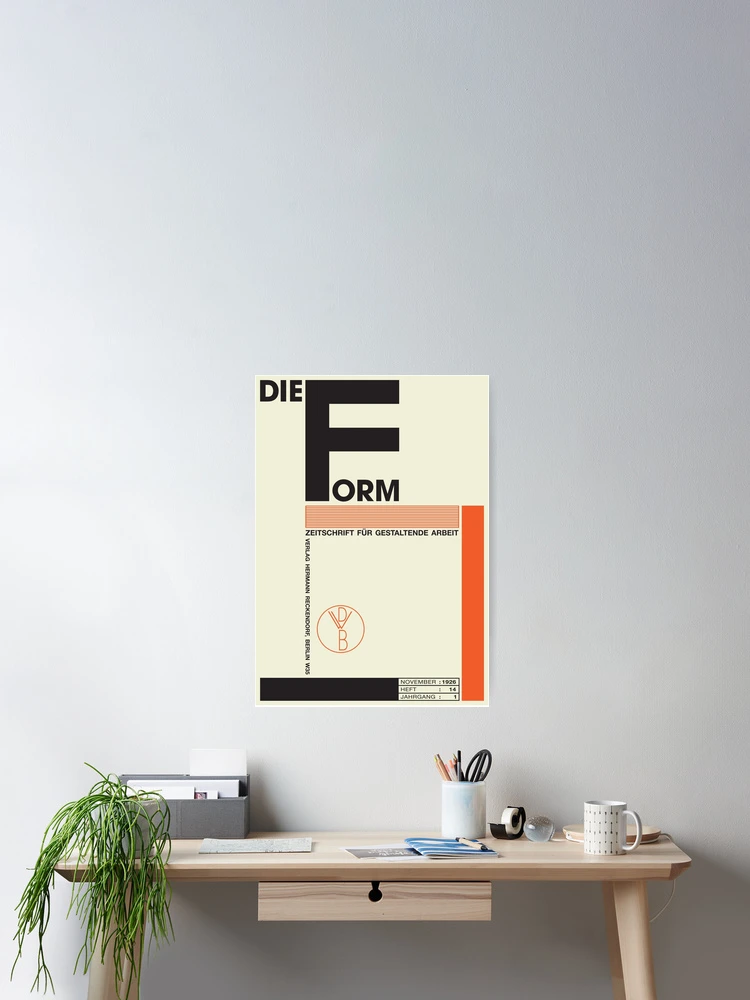 Thumbnail 2 of 3, Poster, Bauhaus#1 designed and sold by process22.