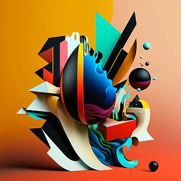 Artwork thumbnail, abstract impression - June by EnjoyDigitalArt