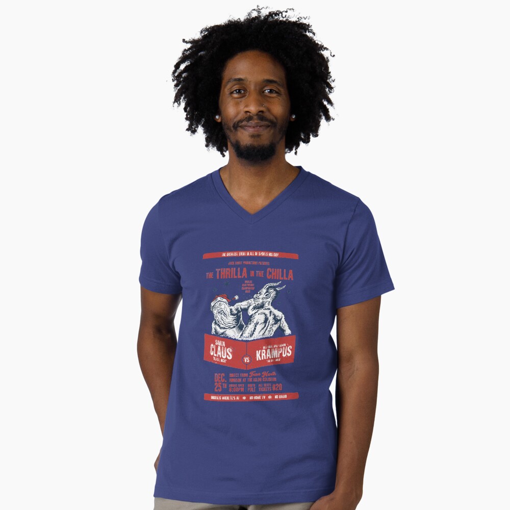 Aperçu de l'œuvre T-shirt col V créée et vendue par David Garvey.