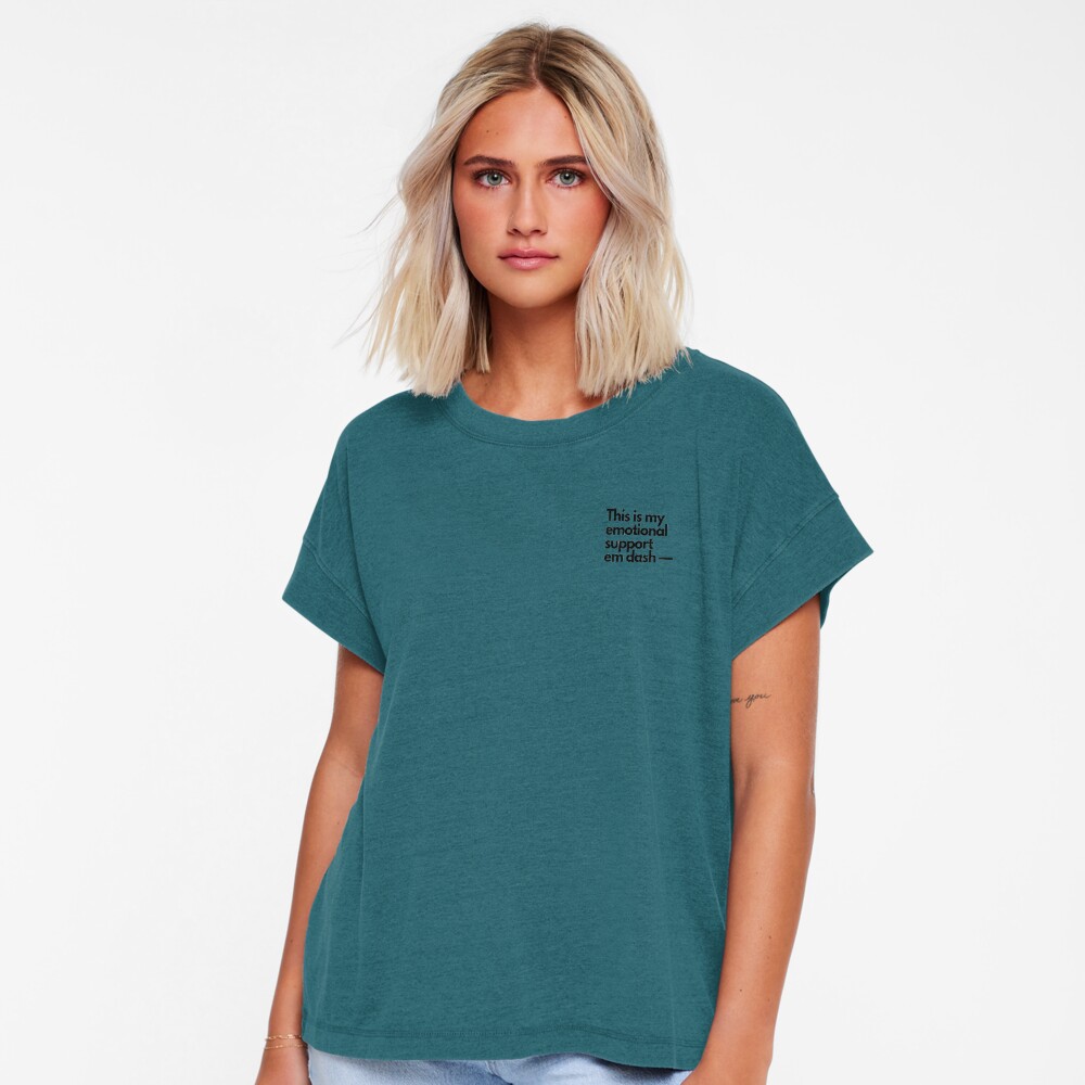 Vista previa del artículo con la obra «Camiseta relajada», diseñado y vendido por FAD-Designs.