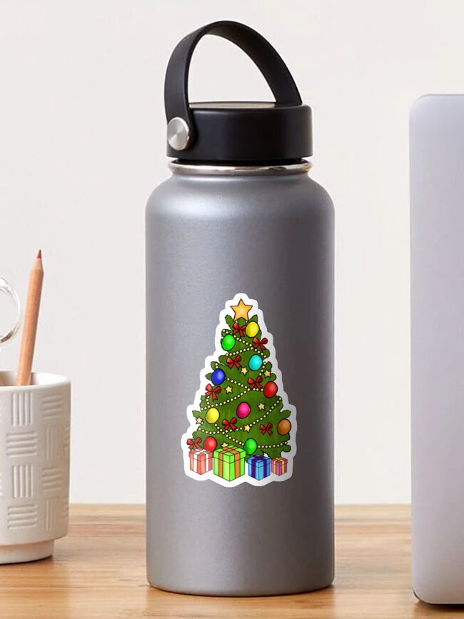 Thumbnail 1 of 3, Sticker, CHRISTMAS TREE designed and sold by trendsonpoint.
