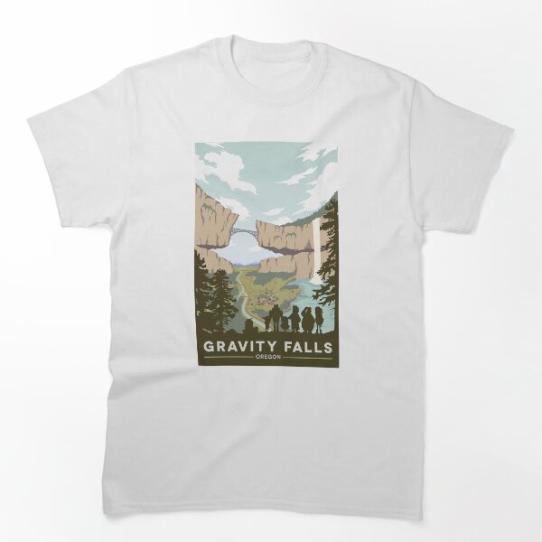 Item preview, Parque Nacional Gravity Falls designed and sold by Taniyahmartin.