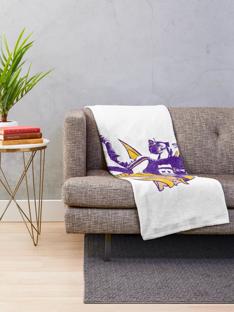 Thumbnail 2 of 6, Throw Blanket, Justin Jefferson (Variant) designed and sold by huckblade.