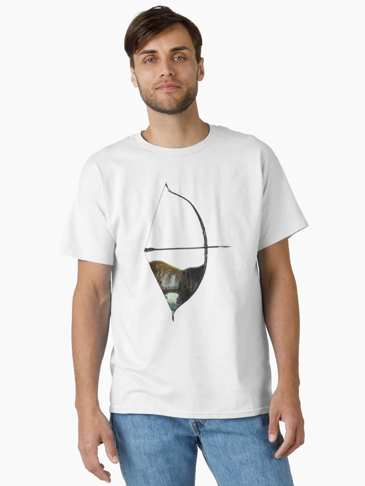 Aperçu 2 sur 7. T-shirt classique avec l'œuvre Jeter Legolas créée et vendue par Yarka.