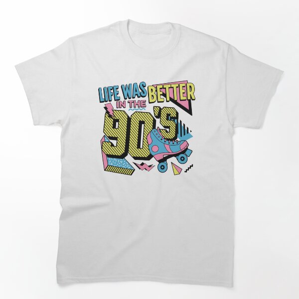 Item preview, La vida era mejor en los años 90 Retro designed and sold by The Masked Designer.