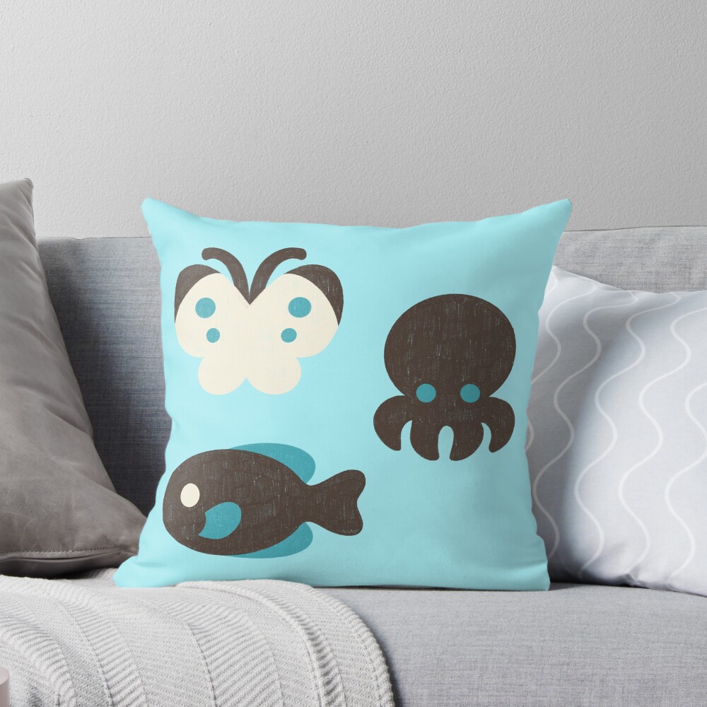 Item preview, Throw Pillow designed and sold by Ohmera.