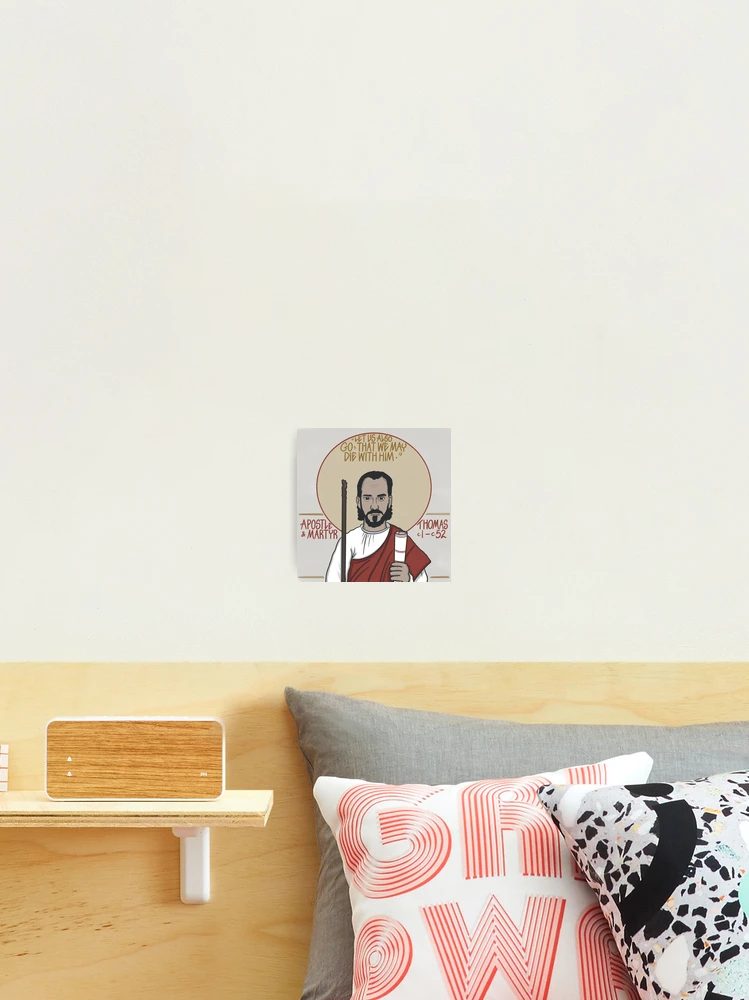 Imagen 2 de 3, Lámina fotográfica con la obra Tomás (c. 1-c. 52), apóstol y mártir, diseñada y vendida por LansingCreative.