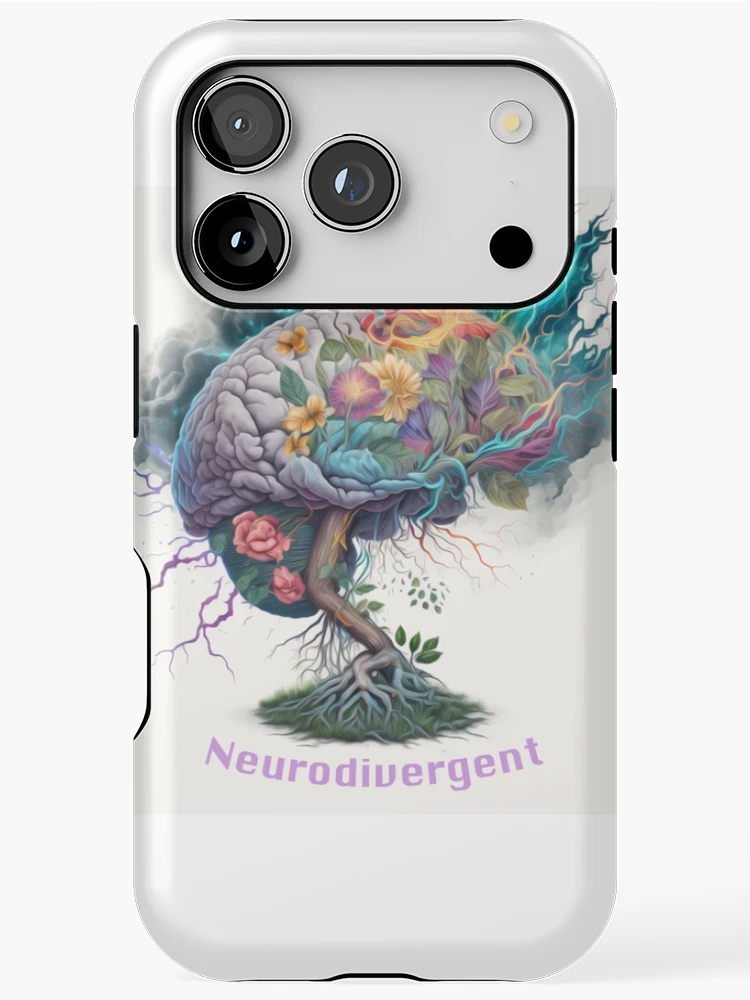 Thumbnail 1 of 4, iPhone Case, Neurodivergent designed and sold by The Spicy Autistic.