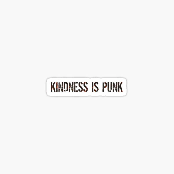 Artikelvorschau, Freundlichkeit ist Punk. entworfen und verkauft von Grace Mitty.