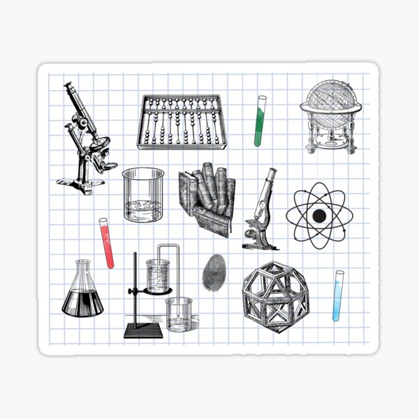 Item preview, Patrón de ciencia química científico designed and sold by idovedesign.