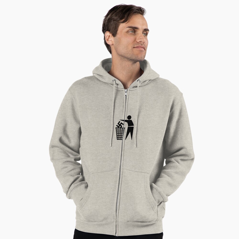 Aperçu de l'œuvre Veste zippée à capuche créée et vendue par AbbeySophia.