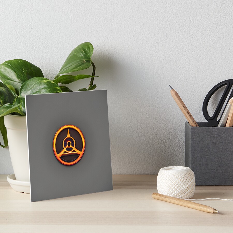 Item preview, Art Board Print designed and sold by roleshop.