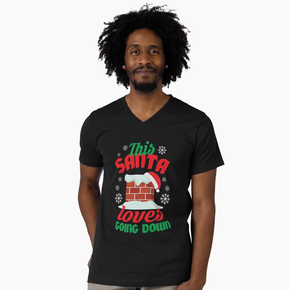 Vista previa del artículo con la obra «Camiseta de cuello en V», diseñado y vendido por kjanedesigns.