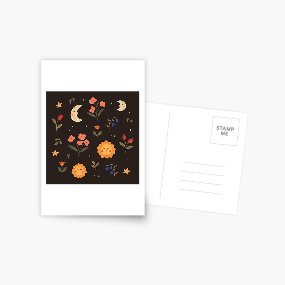 Vista previa del artículo con la obra «Postal», diseñado y vendido por ohjessmarie.