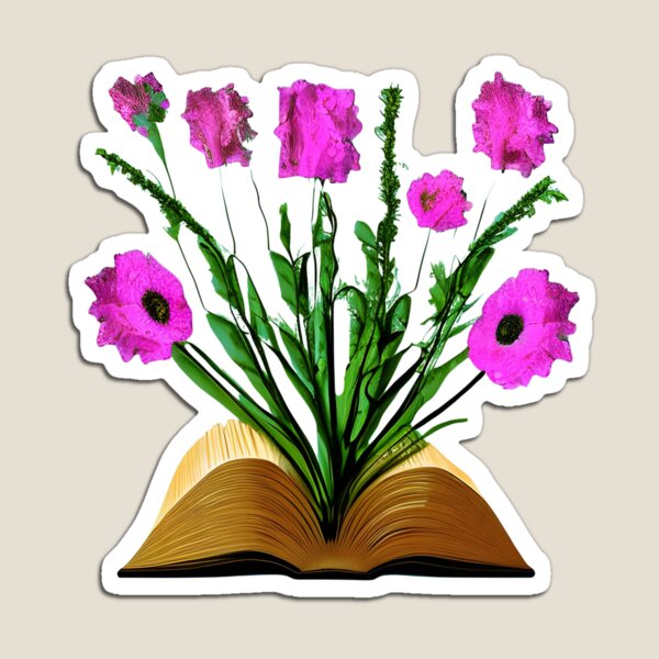 Item preview, Flowers growing from book  designed and sold by gramizzia.