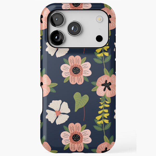 Aperçu de l'œuvre Fleurs florales | 12 coques iPhone Pro | iPhone créée et vendue par JL Studio - Cozy Arts.