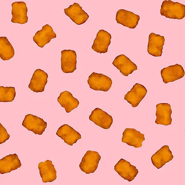 Artwork thumbnail, Tatertots Pink by saint-shores