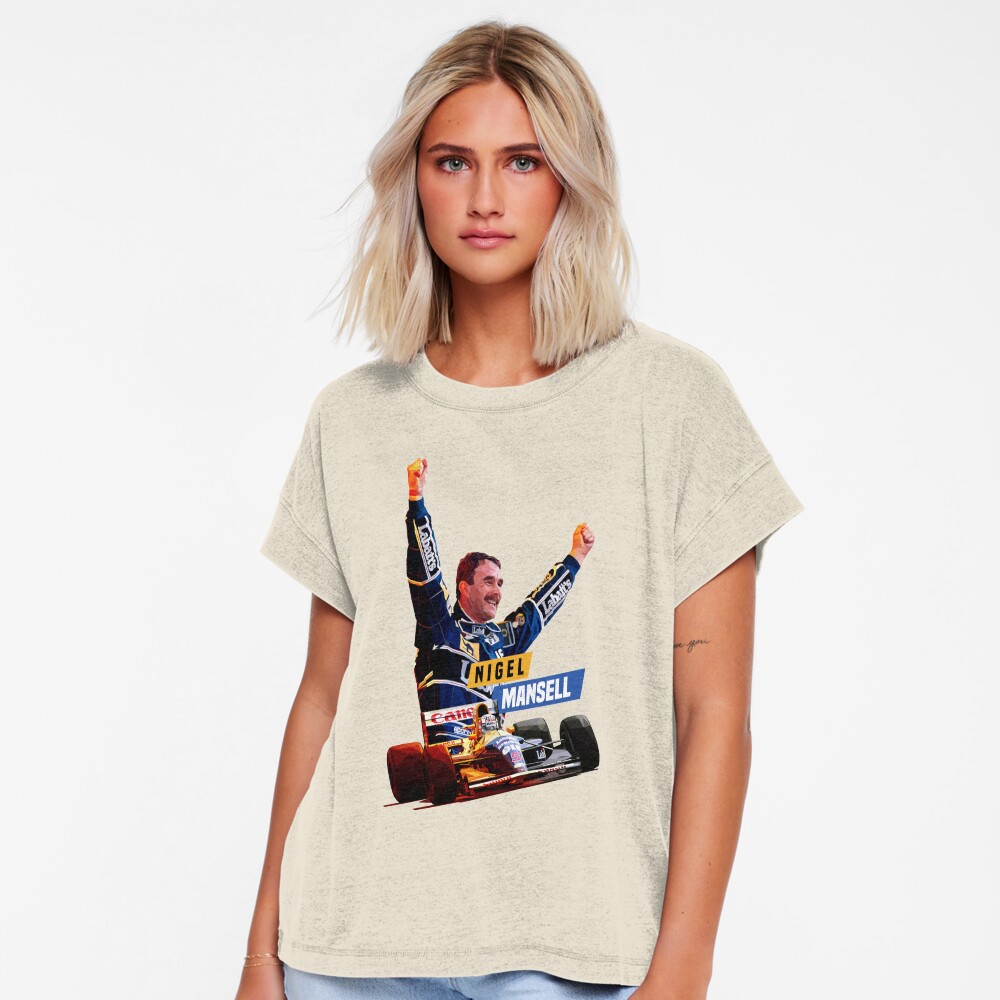 Vista previa del artículo con la obra «Camiseta relajada», diseñado y vendido por pxlG.