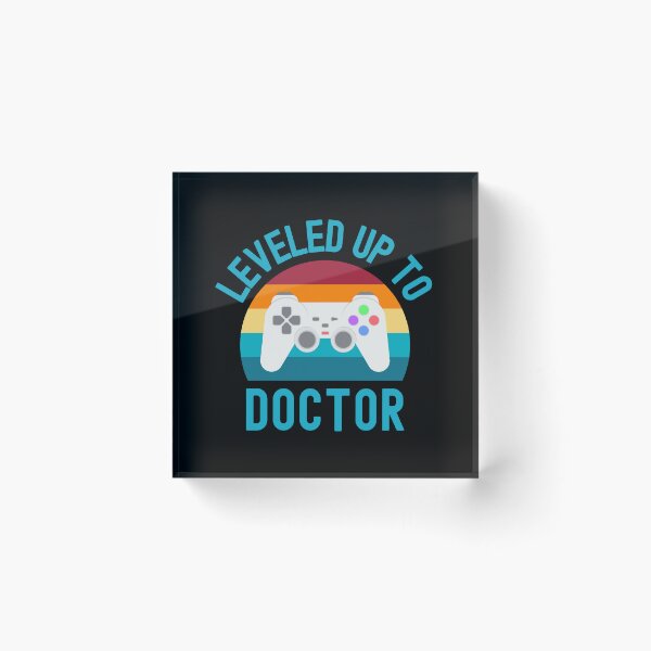Item preview, Leveled Up To Doctor - Regalo de doctorado, regalo de título, regalo de título de doctorado, defensa de tesis, defensa de disertación, graduación, finished designed and sold by jadedscientist.