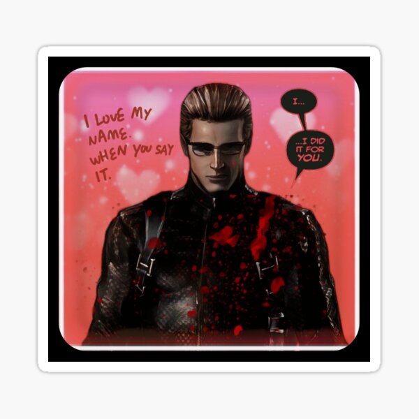 Artikelvorschau, Yandere Wesker entworfen und verkauft von WeskersMaleWife.