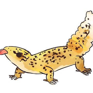 Aperçu de l'œuvre gecko de snowysaur