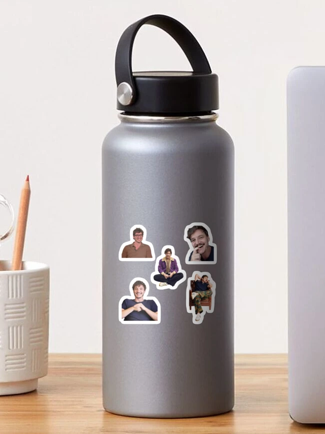 Thumbnail 1 of 3, Sticker, Pedro Pascal Sticker Pack designed and sold by LittleTurtle17.