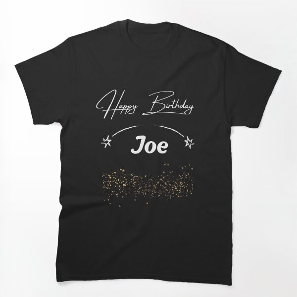 Artikelvorschau, Alles Gute zum Geburtstag Joe entworfen und verkauft von KMRmerchDesigns.