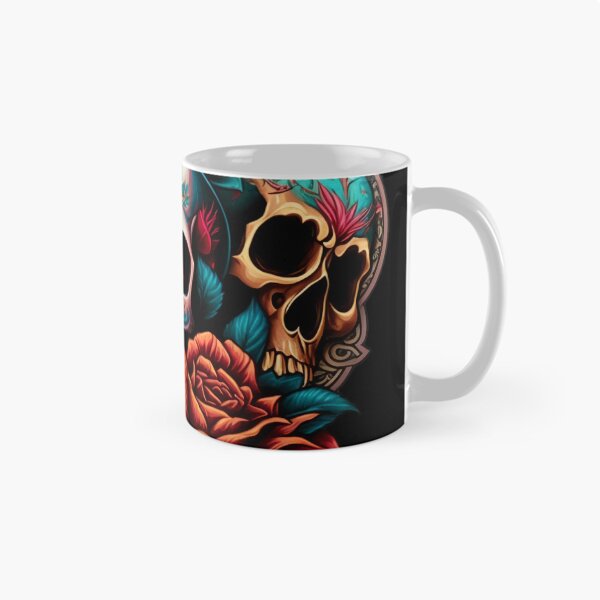 Item preview, Calaveras y rosas designed and sold by Wsgreen.