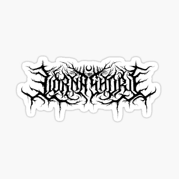 Aperçu de l'œuvre Logo de Lorna Shore en noir créée et vendue par Cool-Vibez.