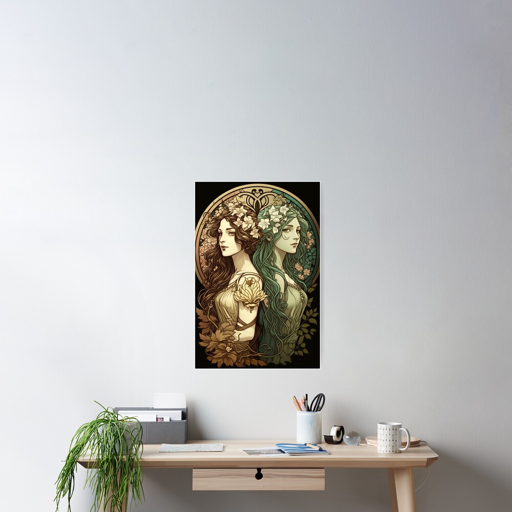 Item preview, Poster designed and sold by ArtNouveauChic.