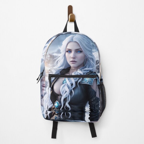 Item preview, Ice queen with white hair and blue eyes. designed and sold by Maniock.
