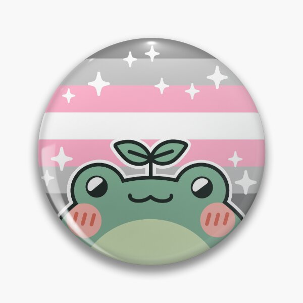 Item preview, Pride Frog: Demigirl Flag designed and sold by kaleidoink designs.