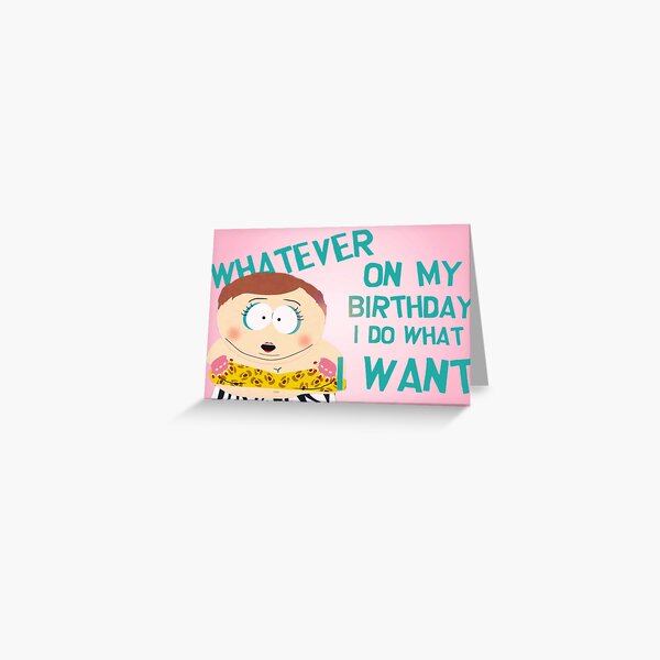 Aperçu de l'œuvre Anniversaire d'Eric Cartman à South Park créée et vendue par EveisnotanEevee.