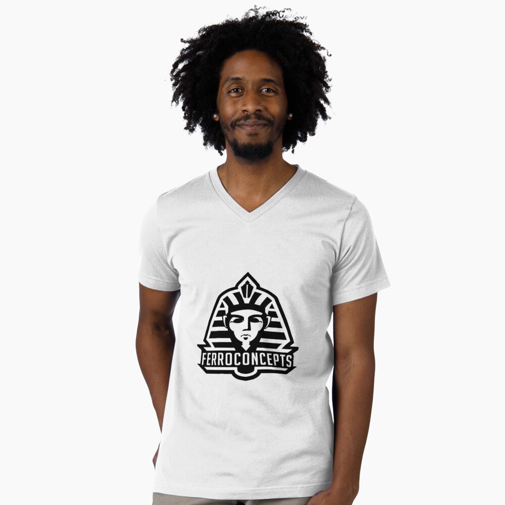 Vista previa del artículo con la obra «Camiseta de cuello en V», diseñado y vendido por BattleTribe2802.