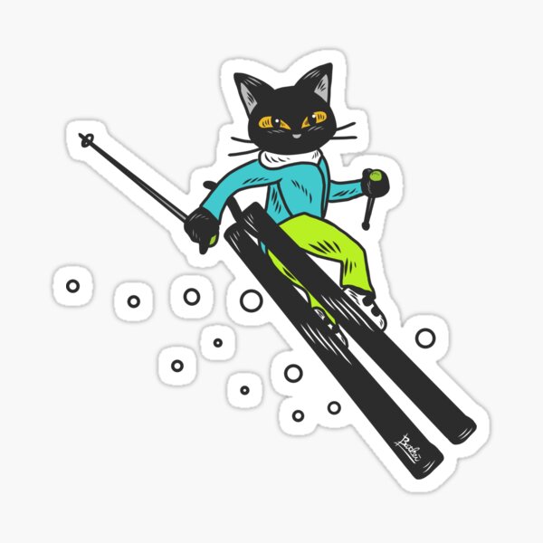 Aperçu de l'œuvre Action de ski créée et vendue par BATKEI ART.