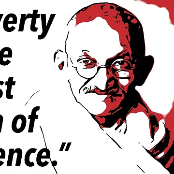 Imagen de la obra gandhi de Rabbitt77