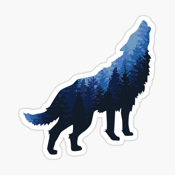 Artikelvorschau, Waldwolf entworfen und verkauft von HinokoCraft.