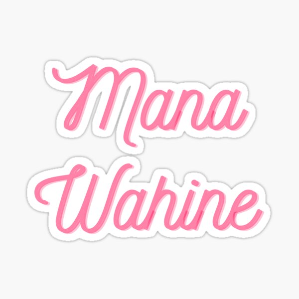Aperçu de l'œuvre Mana Wahine Rose créée et vendue par MarketingMana.