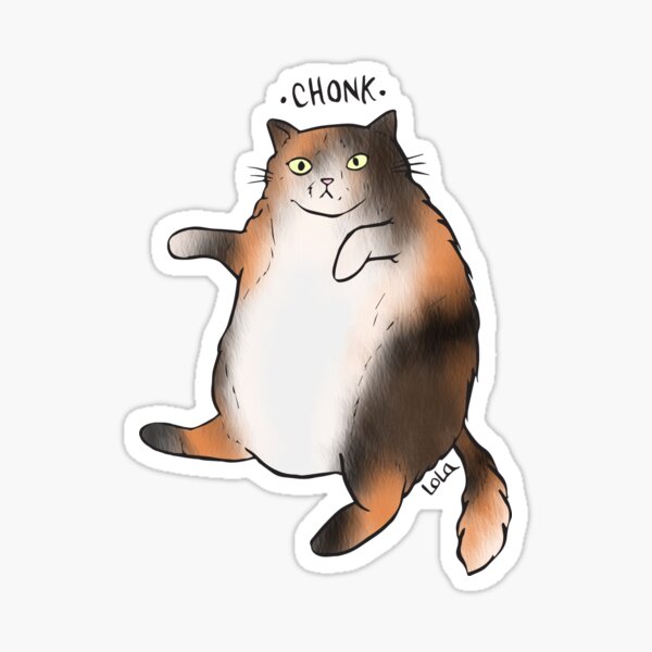 Artikelvorschau, Kaliko Chonk entworfen und verkauft von La Gata Lola.