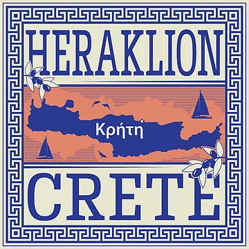 Artwork thumbnail, Heraklion, Crete, Greece by studio838