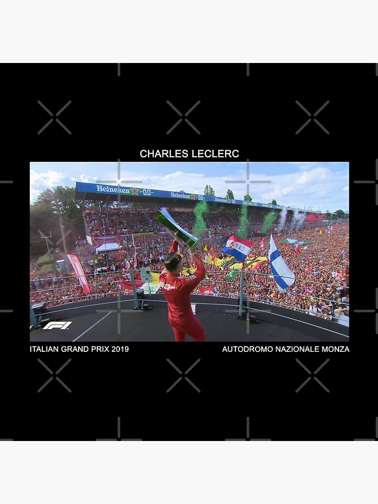 Imagen 5 de 5, Bloque acrílico con la obra charles leclerc monza, diseñada y vendida por hardinft.