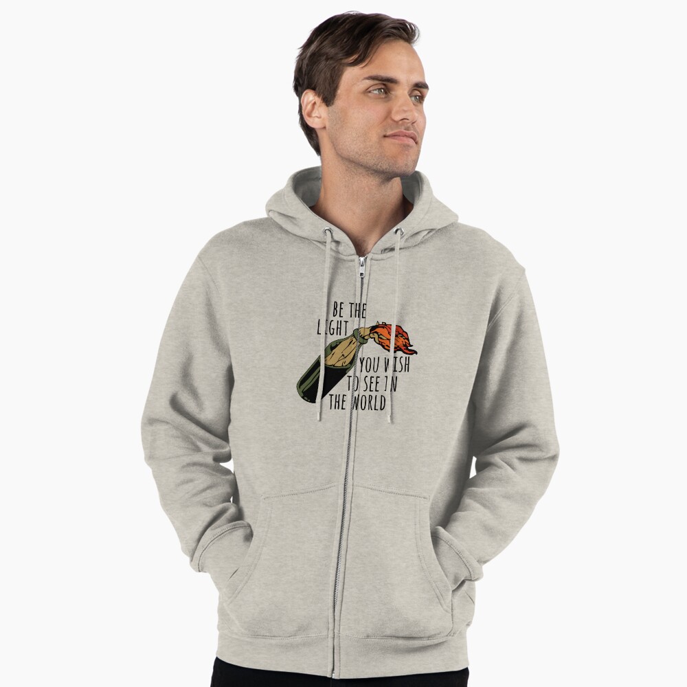 Aperçu de l'œuvre Veste zippée à capuche créée et vendue par SpaceDogLaika.