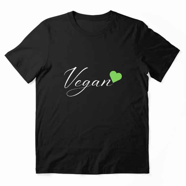 Artikelvorschau, Ich liebe veganes T-Shirt entworfen und verkauft von ffstyles.