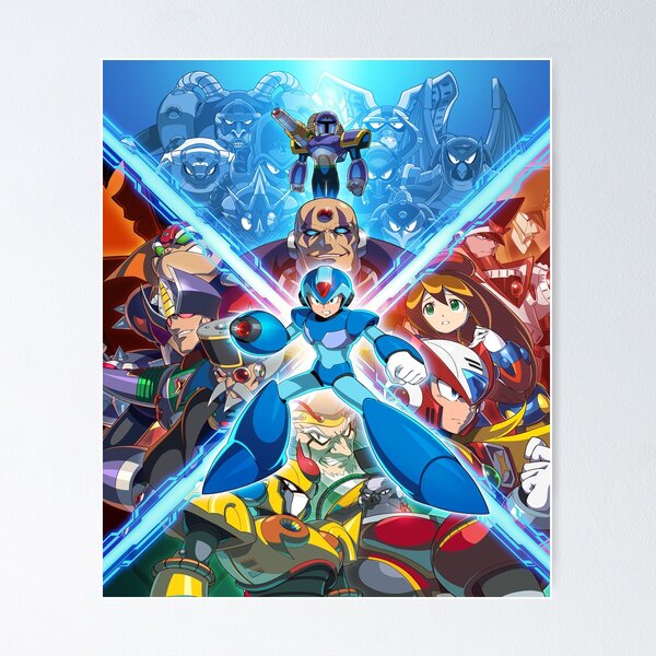Aperçu de l'œuvre art du jeu vidéo Mega Man créée et vendue par duashopz.
